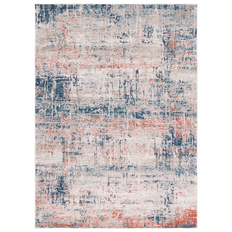 SAFAVIEH Madison Darleen Vintage Rug - 8' x 10' - Blue/Grey