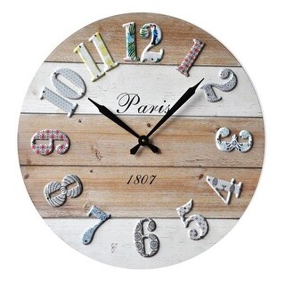 Colourful Numbers Wall Wall Clock - Bed Bath & Beyond - 40305458