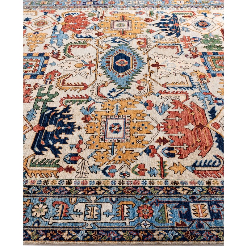 Serapi One-of-a-Kind Hand-Knotted Area Rug - Beige - 8' 3" x 10' 0"