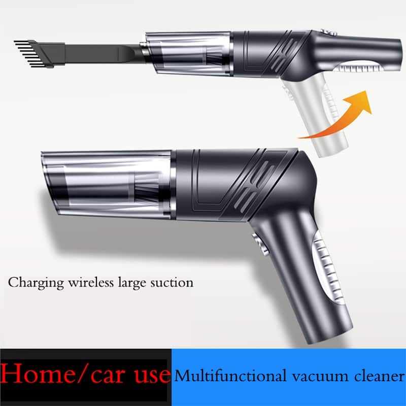Cordless Handheld Vacuum Cleaner with High-Power Suction for Car Home and Tight Spaces