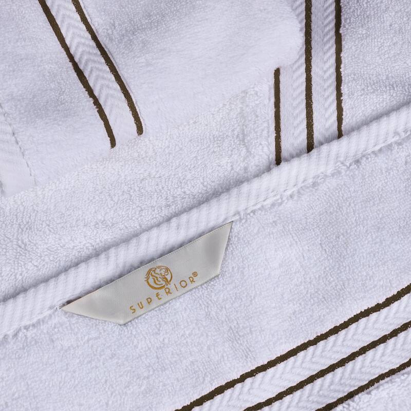 Turkish Cotton 6 Piece Absorbent Heavyweight Towel Set by Superior