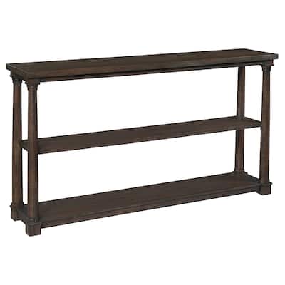 Hekman Linwood 3-shelf Wood Sofa Table