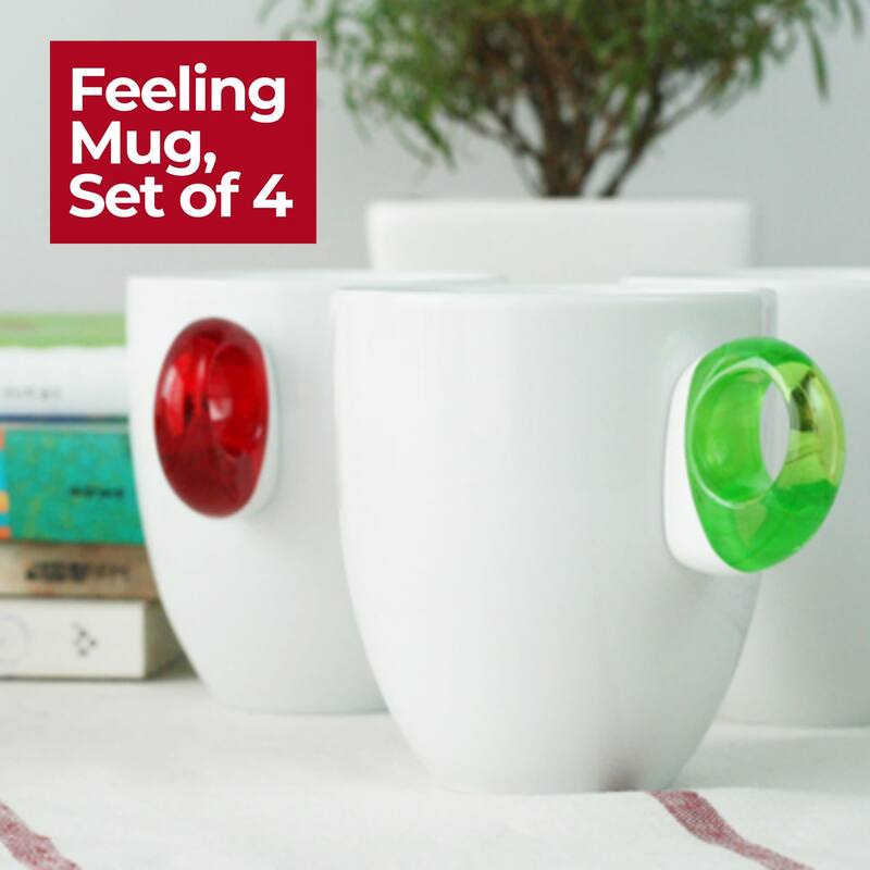 Guzzini Set of 4 Everyday Feeling Mugs