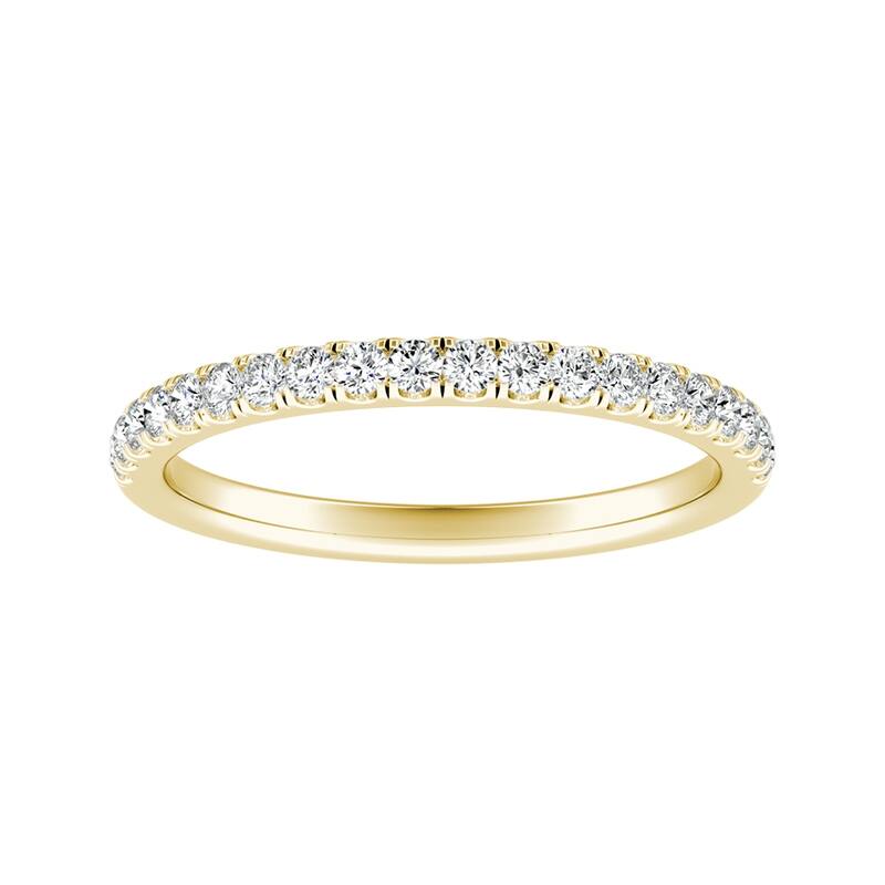 Auriya 1/3ctw Classic Round Diamond Wedding Band 14k Gold