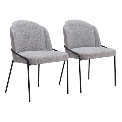 Jambi Dining Chair Black & White