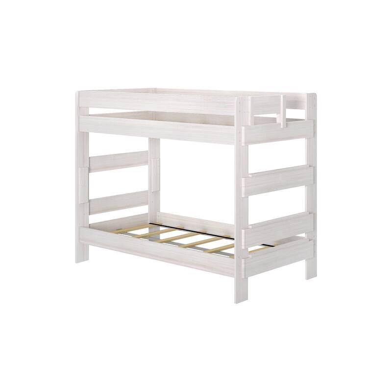 Max and Lily Farmhouse Twin over Twin Bunk Bed