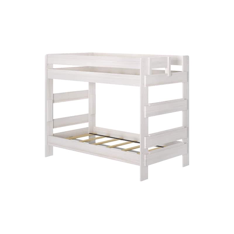 Max and Lily Farmhouse Twin over Twin Bunk Bed