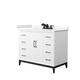 Option White, Black Trim, Giotto Quartz Top