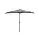 preview thumbnail 25 of 33, 9' Sutton Half Round All-Weather Crank Patio Umbrella