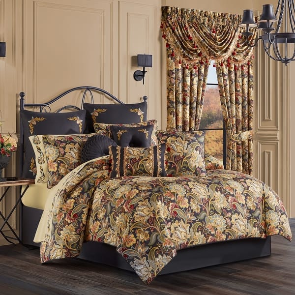 slide 2 of 5, Five Queens Court Stefania Comforter Set