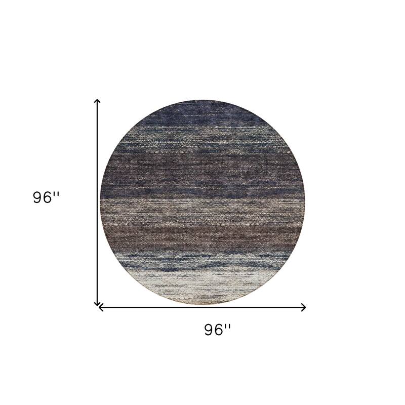 HomeRoots Ombre Transitional Rectangle Outdoor Rug