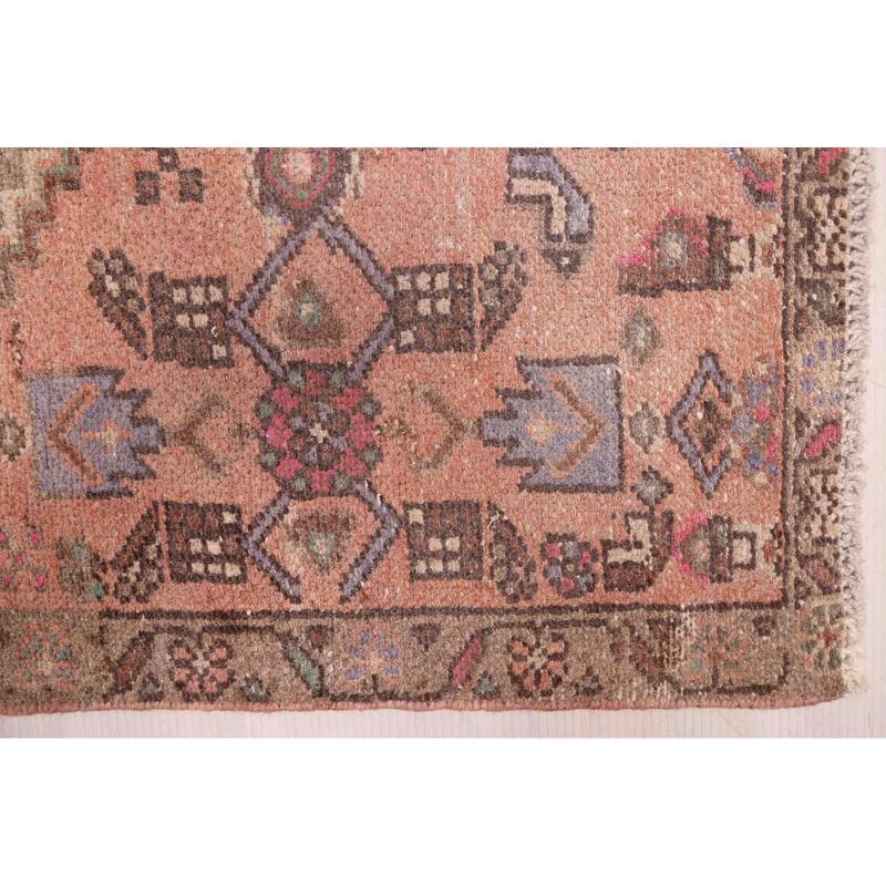 ECARPETGALLERY Hand-knotted Antalya Vintage Copper Wool Rug - 2'11 x 5'9