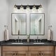 preview thumbnail 45 of 182, 2/3/4-Light Modern Bathroom Crystal Vanity Light Wall Sconces