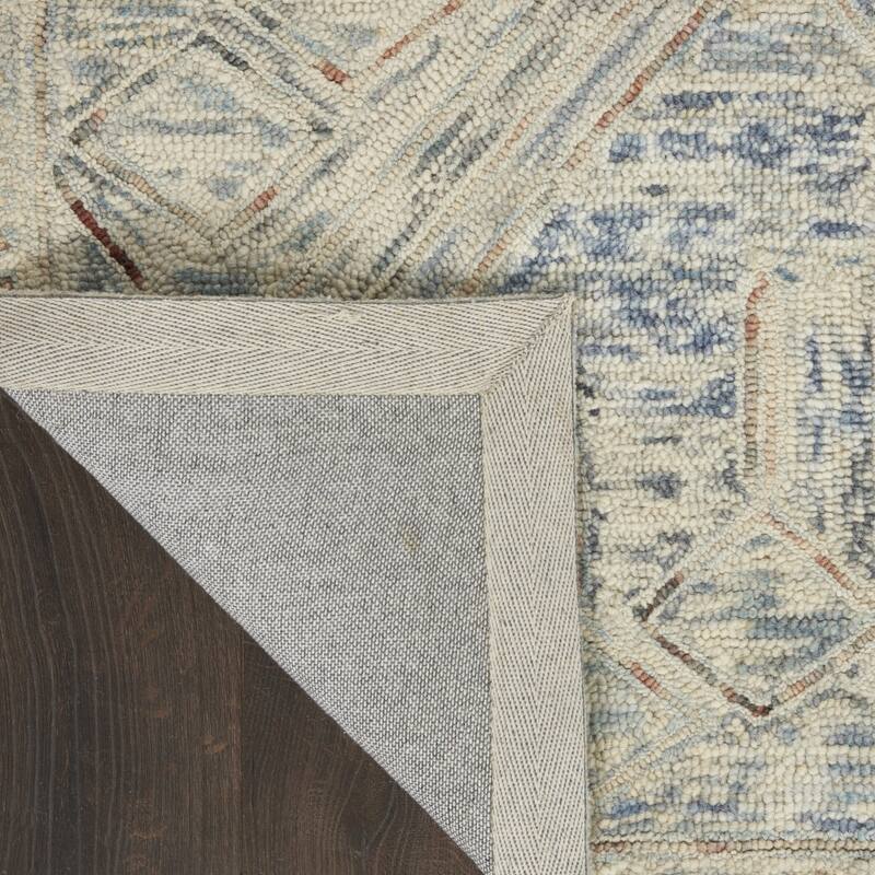 Power Loomed Geometric Modern Soft Area Rug - 69' X '45' X '0.5