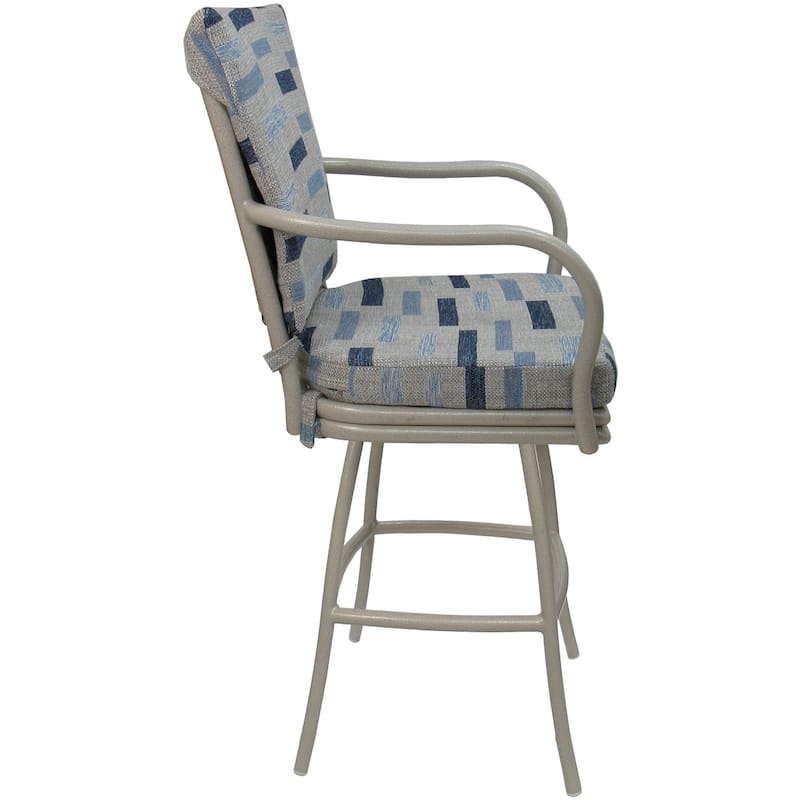 Outdoor or Indoor Counter 26", 30" or Extra Tall 34" Bar Stool - Ofir