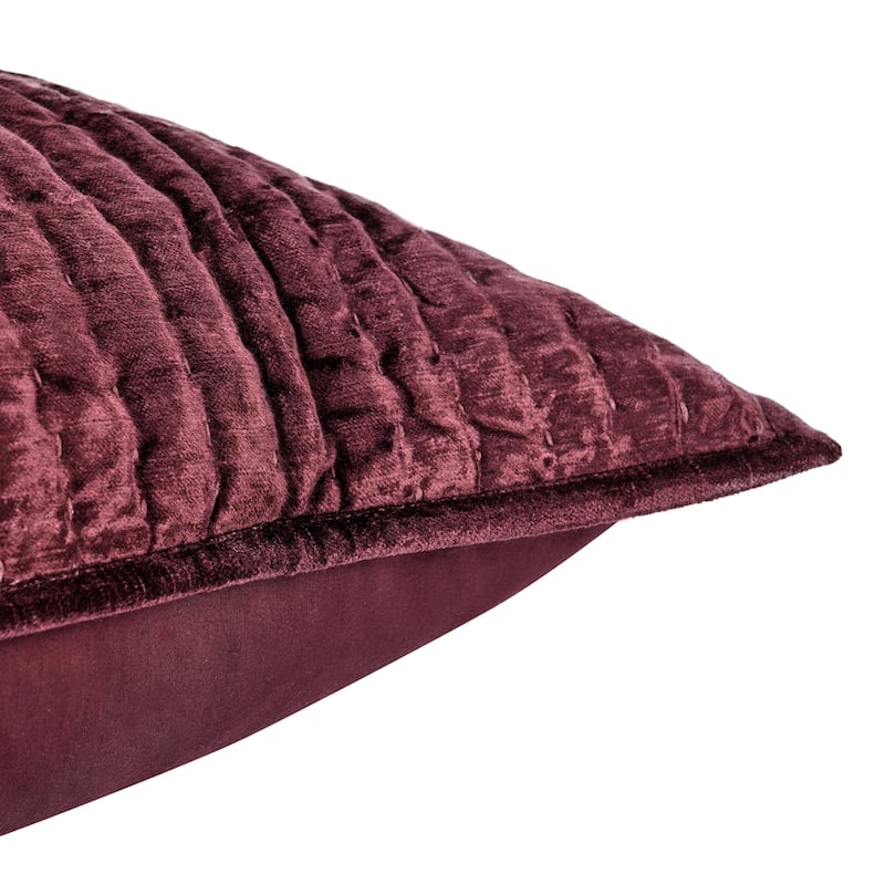 Dimitry Rayon Velvet Sham by Kosas Home