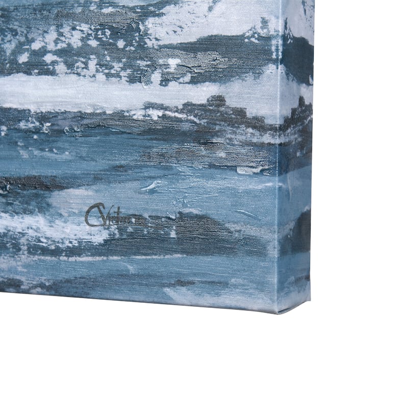 Clouds and sea I (41 x 41 ) Canvas Art Print