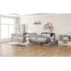 preview thumbnail 1 of 32, Full over Full Bunk Bed with 2 Drawers and Ladder for Bedroom