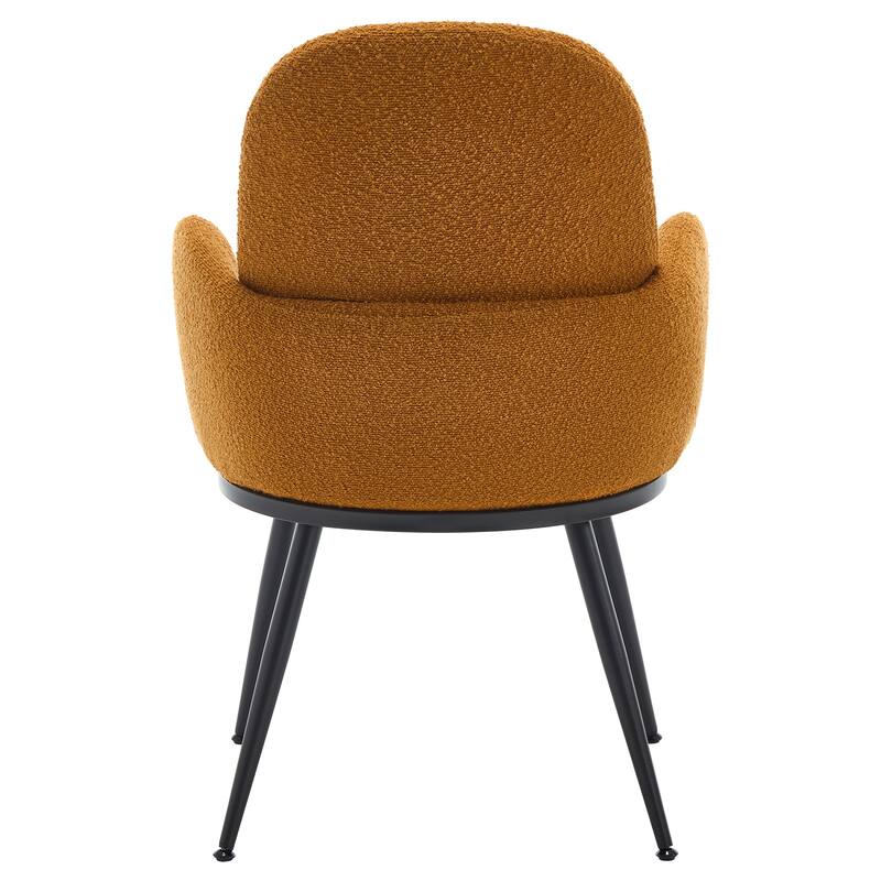 Fabric Upholstered Dining Chairs Set of 2/4 with Arms - 34.8"H x 23.2"W x 22.8"D
