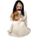 preview thumbnail 2 of 12, Haunted Hill Farm Lunging Lily the Demonic Zombie Girl by Tekky, Premium Talking Halloween Animatronic, Plug-In or Battery