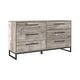 preview thumbnail 51 of 52, Signature Design by Ashley Neilsville Weathered Woodgrain Dresser