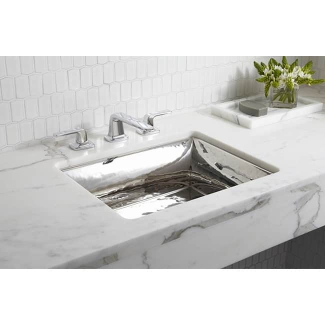 Kallista Per Se 1.2 GPM Widespread Double Lever Handle Bathroom Faucet - French Gold