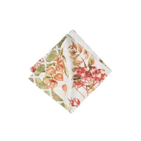 Maple Napkin Set of 6 - Orange - Set of 6