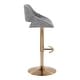 preview thumbnail 108 of 144, Silver Orchid Svellingen Adjustable Bar Stool with Rounded T Footrest - Set of 2