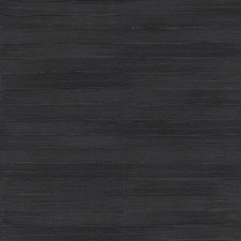 Advantage Dermot Black Horizontal Stripe Wallpaper