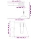 preview thumbnail 12 of 23, vidaXL Swing Set Outdoor Backyard Wooden Playground Equipment for Kids Age 3-8