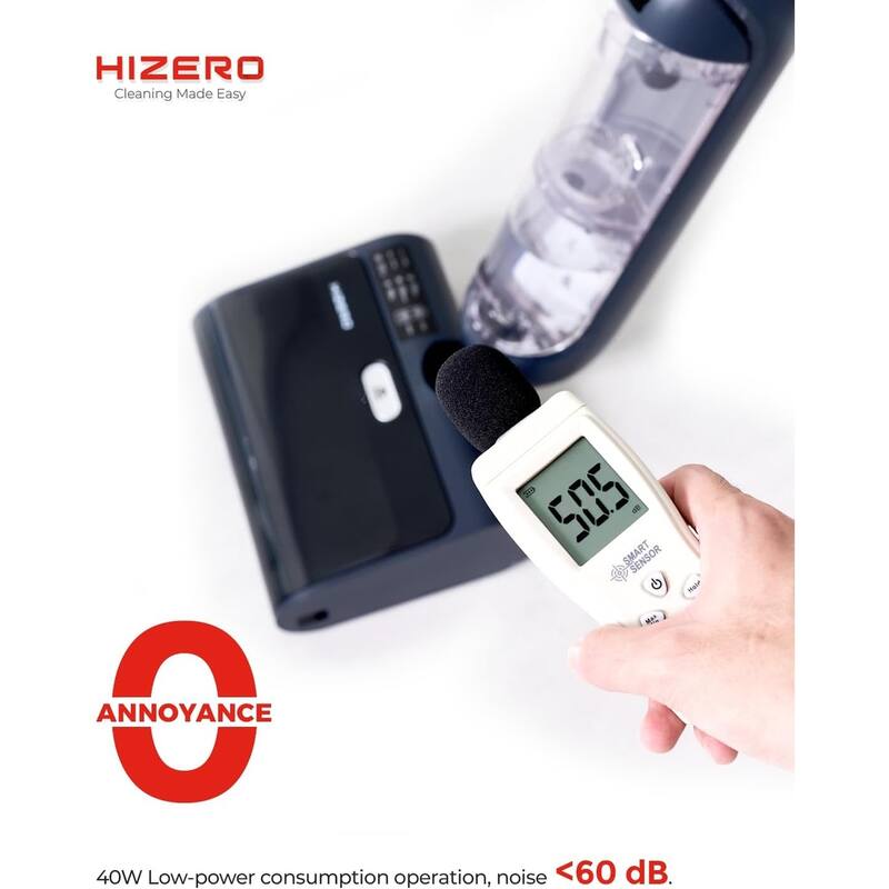 Hizero F300 All In One Hard Floor Cleaner - Black - 29 x 84