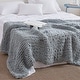 preview thumbnail 16 of 27, Cozy Potato® Chenille Chunky Knit Throw Blanket