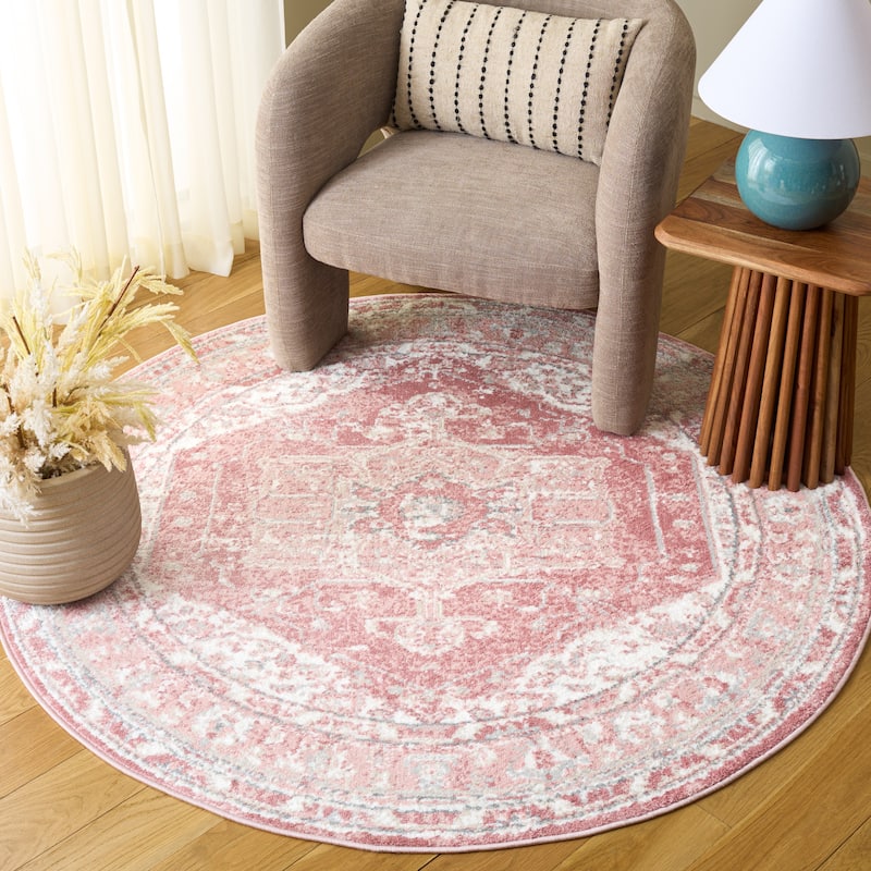 SAFAVIEH Layla Vicky Shabby Chic Farmhouse Rug
