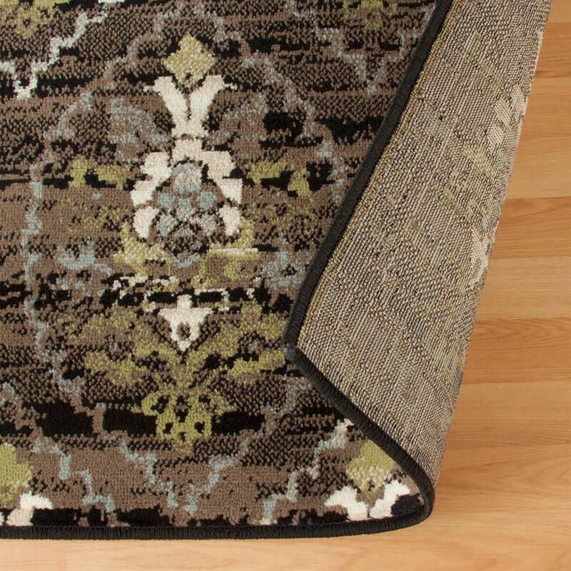 Superior Caldwell Modern Floral Damask Indoor Runner or Area Rug