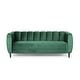preview thumbnail 5 of 22, Bobran Modern Velvet 3-seat Sofa by Christopher Knight Home - 30.00" D x 83.25" W x 30.25" H