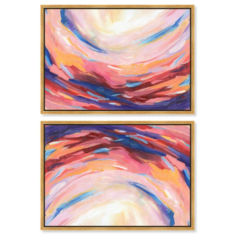 Harmony of Summer Canvas by Art Remedy - 24" x 16" - Gold