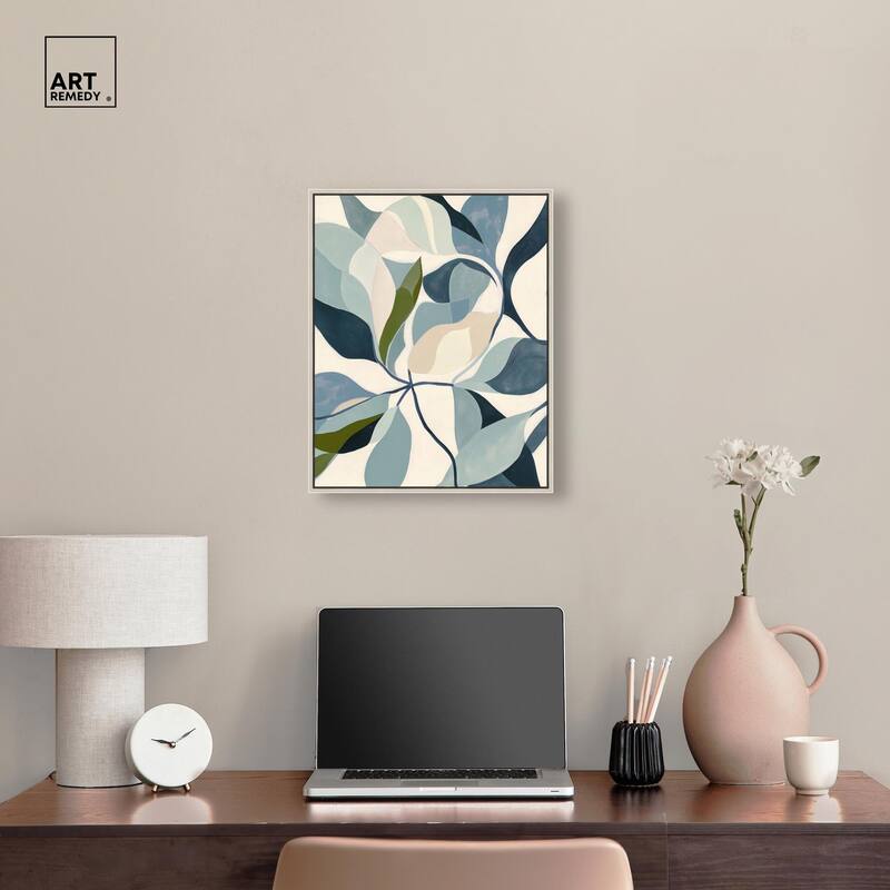 Woven Botanicals II Canvas by Art Remedy