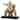 4.84 inches H Bronze Abstract Squatting Sumo made of Cold Cast Bronze - N/A