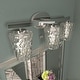 preview thumbnail 46 of 64, Acroma Modern Bathroom Vanity Light Art Glass Wall Sconce