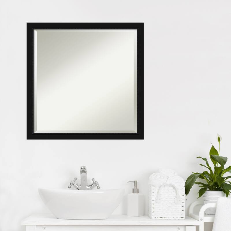 Beveled Bathroom Wall Mirror - Avon Frame