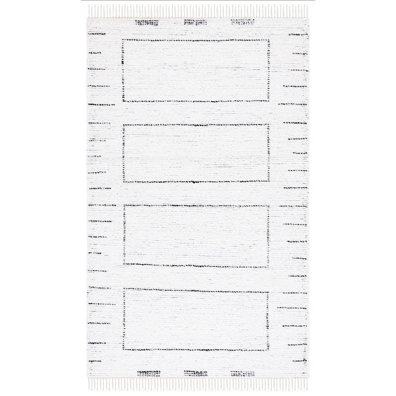 SAFAVIEH Handmade Casablanca Giesela Boho Cotton Fringe Rug