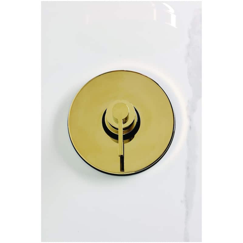 Kingston Brass KB633.NDLSO NuvoFusion Shower Only Trim Package with