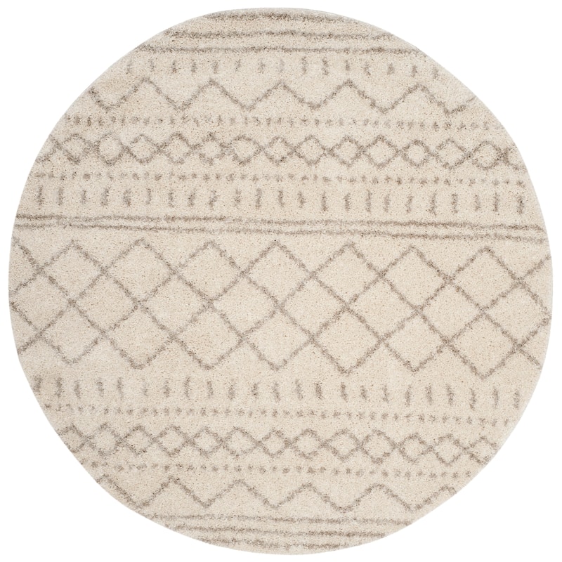 SAFAVIEH Arizona Shag Lotta Moroccan 1.2-inch Thick Rug