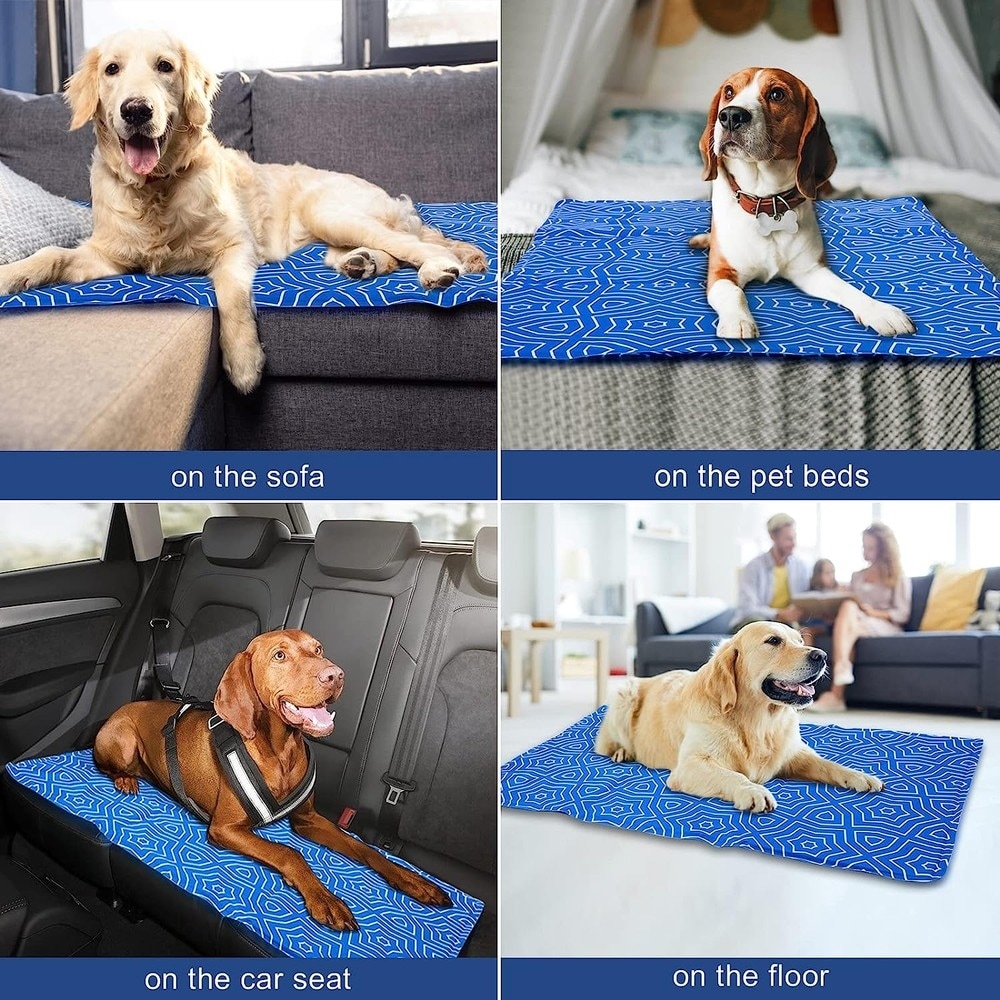 Dog Self Cooling Mat 100x60CM Cooling Gel Pad 100 x 60cm Bed Bath Beyond 38217120