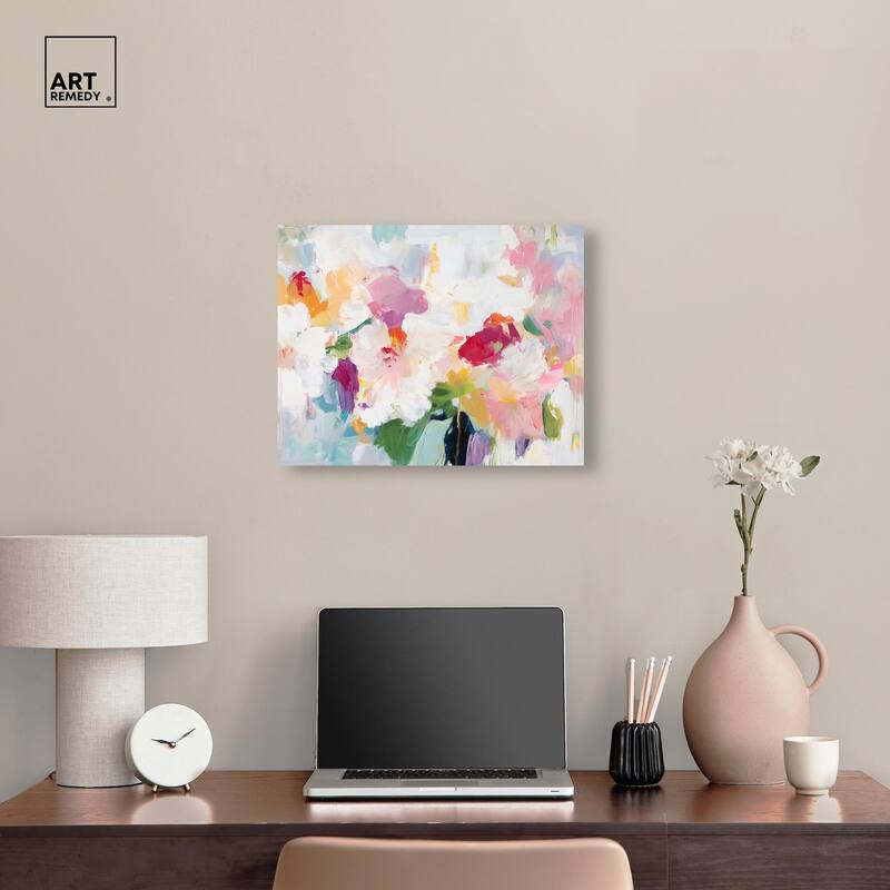 Bold Brushstroke I Canvas by Art Remedy, Gallery Wrapped