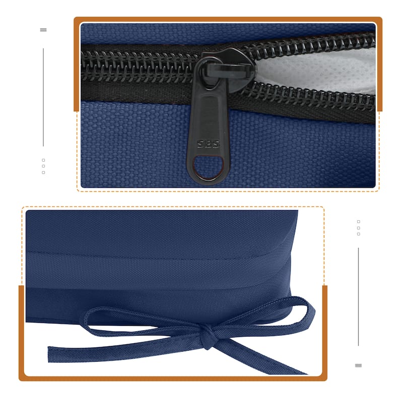 Waterproof Outdoor/Indoor Bench Seat Cushion Replacement for Patio Furniture