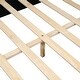preview thumbnail 28 of 26, Queen Platform Bed with PU Leather Upholstery and Soft Headboard