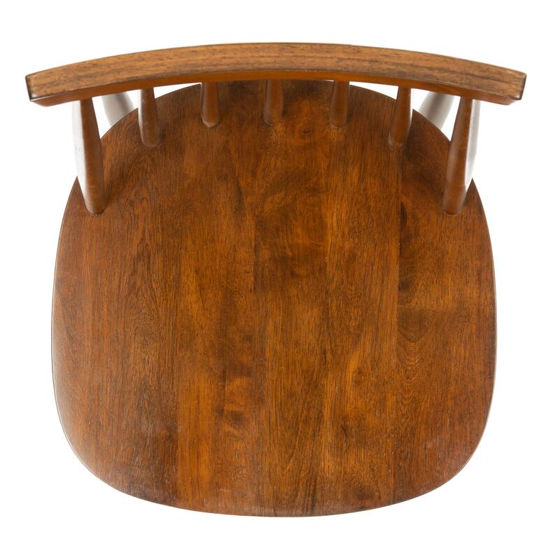 SAFAVIEH Francies Spindleback Windsor Dining Room Chair (Set of 2) - 20.5" W x 17.3" L x 36.4" H - 20"Wx17"Dx36"H