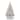Silver Ceramic Christmas Tree