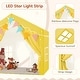 preview thumbnail 16 of 28, EROMMY Kids Tent Playhouse with LED Star Lights and Padded Mat, Large Indoor Toddler Tent for Boys and Girls.